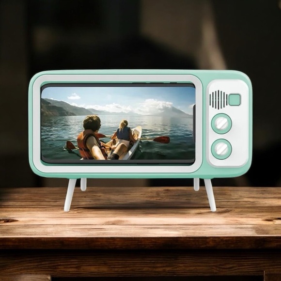 Other - New retro TV-shaped cell phone holder that fits most smartphones